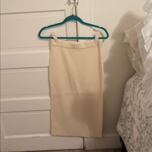 Endless Rose Cream Pencil Skirt